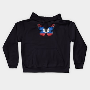 Lao Flag  Butterfly - Gift for Lao From Laos Kids Hoodie